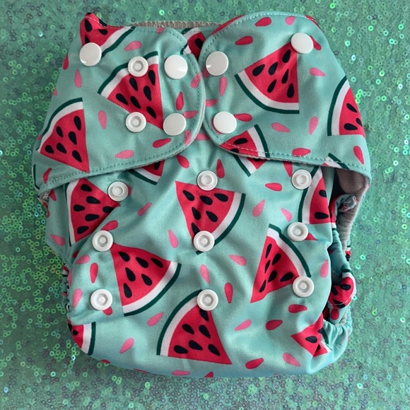 Simple Being Reusable Cloth Diapers- 6 (Foodie) - Picture 4 of 9